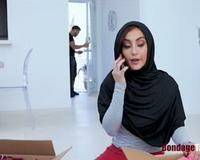 Hijab Repressed Babe Gets Rough Fuck on leakfanatic.com