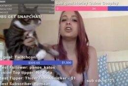 Twitch Streamer Nipple Slip MVP Cat on leakfanatic.com