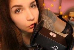 KittyKlaw ASMR Licking & Mouth Sounds Video on leakfanatic.com