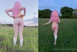 Belle Delphine Naked Running Outdoor Video  on leakfanatic.com