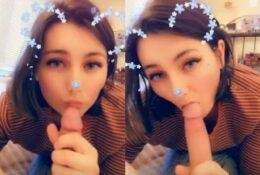 Young Girl Sucks Big Dick on Snapchat on leakfanatic.com