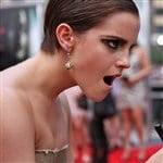 Emma Watson's Slutty Autograph Face on leakfanatic.com