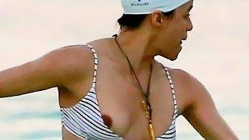 Michelle Rodriguez Nip Slip — Lesbian Actress Is Sexy ! on leakfanatic.com