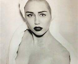 Miley Cyrus Topless Again, This Time In Vogue on leakfanatic.com