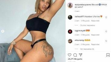 Pandasupreme Ebony Teasing Slut OnlyFans Insta Leaked Videos on leakfanatic.com