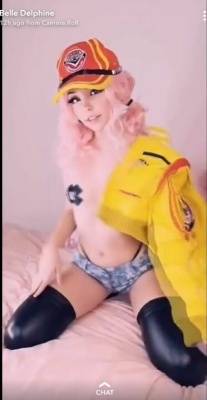 BELLE DELPHINE SNAPCHAT CIDNEY COSPLAY LEAKED VIDEO on leakfanatic.com