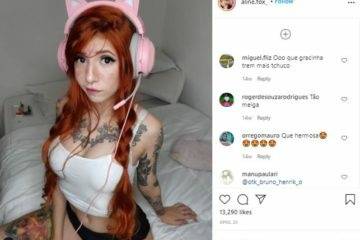 Aline Fox Nude Anal Masturbation Twitch Streamer on leakfanatic.com