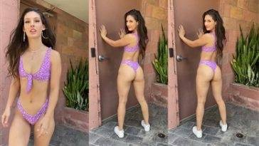 Natalie Gibson Topless Bikini Ass Shaking Video Leaked on leakfanatic.com