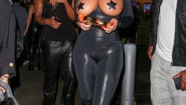 Amber Rose Steals the Scene Outside The Highlight Room in Los Angeles - Los Angeles on leakfanatic.com