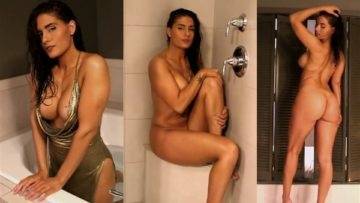 Florina Fitness Nude Bathtub Video  on leakfanatic.com