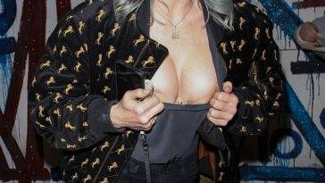 Whitney Cummings Flashes Her Nude Tits in WeHo on leakfanatic.com