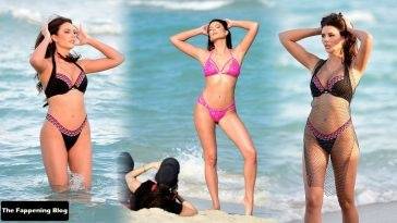 Zita Vass Heats Up Miami Beach During a New Bikini Shoot on leakfanatic.com