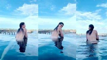Amanda Cerny Nude Swimming Video Leaked on leakfanatic.com