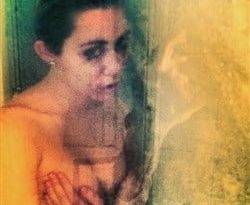 Miley Cyrus Topless Shower Pic Is So Meta on leakfanatic.com