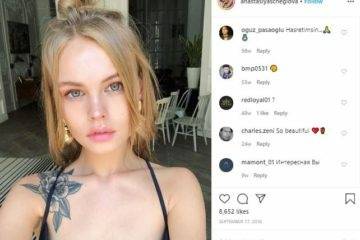 Anastasiya Scheglova Nude Video Skinny on leakfanatic.com