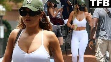 Busty Rita Ora Leaves a Nail Salon in Double Bay on leakfanatic.com