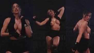 Ana Cheri  Nude Boxing Video  on leakfanatic.com