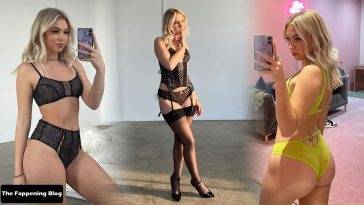 Jordyn Jones Shows Her Stunning Body & Butt in Savage X Fenty Lingerie on leakfanatic.com