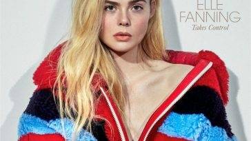 Elle Fanning Sexy 13 L 19Officiel Winter 2021 Issue on leakfanatic.com