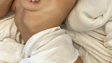 Gabbie Hanna Topless In Bed  Set  on leakfanatic.com