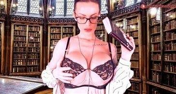 ASMR Amy Naughty Librarian Video on leakfanatic.com
