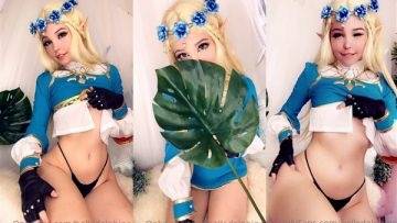 Belle Delphine  Nude Zelda Video on leakfanatic.com