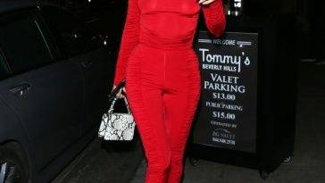 Nicole Williams-English Stuns on a Valentines Date with Her Husband in Beverly Hills - Britain on leakfanatic.com