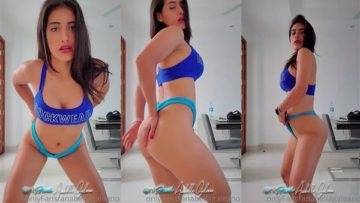 Anabella Galeano Nude Gym Wear Teasing Video Leaked on leakfanatic.com