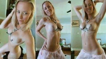 Vicky Stark Nude PPV tits Video  on leakfanatic.com