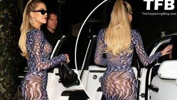 Khloe Kardashian Flaunts Her Curves in West Hollywood on leakfanatic.com