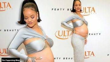 Rihanna Celebrates the Launch of Fenty Beauty at Ulta Beauty on leakfanatic.com