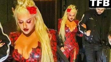 Christina Aguilera is in a Partying Mood as She Steps Out with Matthew Rutler in LA on leakfanatic.com