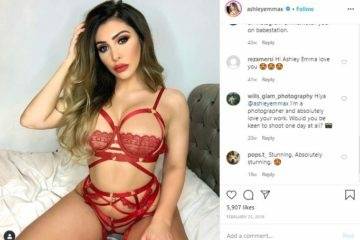 Ashley Emma Nude Video Instagram Model on leakfanatic.com