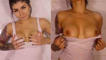 SageKitten  Nude Wet Tank Top ASMR JOI Video! on leakfanatic.com