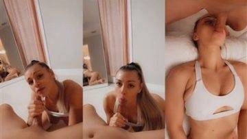 Therealbrittfit Throat Fucking Onlyfans Porn Leaked Video on leakfanatic.com