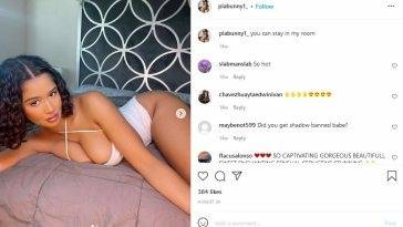 Piabunny1 Ebony Slut Showing Tasty Ass And Getting Masturbated OnlyFans Insta  Videos on leakfanatic.com