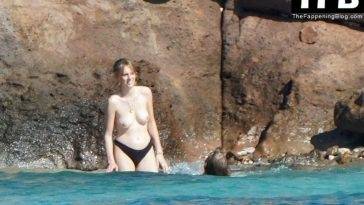 Maya Hawke Goes Nude For A Dip in St Barts on leakfanatic.com