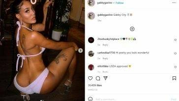 Gabbygavino Round Ass And Titties In Red Lingerie OnlyFans Insta Leaked Videos on leakfanatic.com