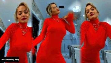 Rita Ora Braless (11 Pics + Video) on leakfanatic.com