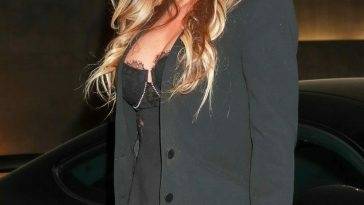 Carmen Electra Flaunts Nice Cleavage in WeHo on leakfanatic.com