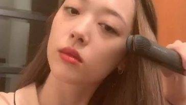 Sulli Choi Nip Slip (3 Pics + Video) on leakfanatic.com