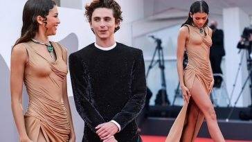 Leggy Zendaya Joins On-Screen Lover Timothée Chalamet on the Red Carpet in Venice (184 Photos) [Updated] on leakfanatic.com