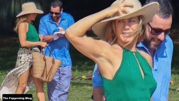 Jennifer Aniston & Adam Sandler are Spotted on the Set of Netflix 19s 18Murder Mystery 2 19 For the First Time on leakfanatic.com