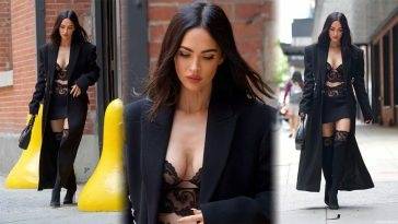 Megan Fox Looks Stunning in NYC on leakfanatic.com