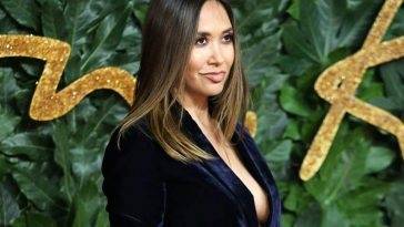 Myleene Klass Nip Slip at British Fashion Awards - Britain on leakfanatic.com