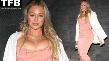 Iskra Lawrence Displays Her Curves While Grabbing Dinner at Nobu (23 Photos + Video) on leakfanatic.com