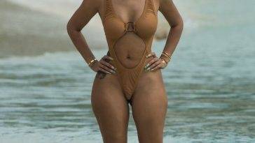 Draya Michele & Tyrod Taylor Enjoy a Beach Day in Barbados - Barbados on leakfanatic.com