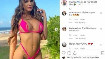 Lyna Perez Nude Tease Premium Snapchat Leak "C6 on leakfanatic.com