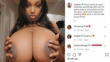 RivJones Ebony Thot Masturbating OnlyFans Insta Leaked Videos on leakfanatic.com