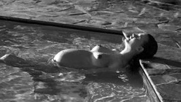 Behati Prinsloo Nude And Wet In The Pool ! on leakfanatic.com